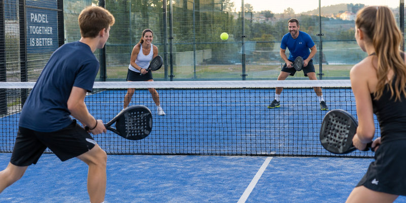 Padel (Dette bildet er generert av KI)