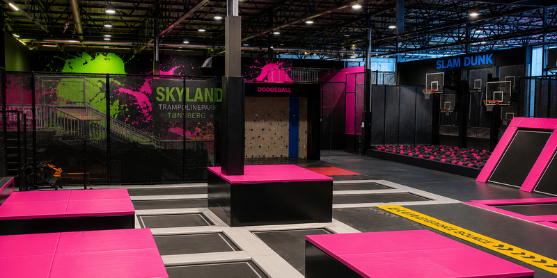 Skyland Trampolinepark (This image is AI generated.)