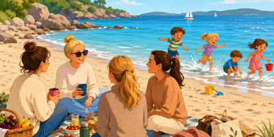 strandtur (This image is AI generated.)