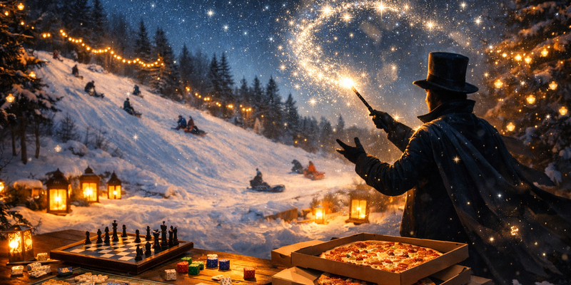 nyttårsfest (This image is AI generated.)