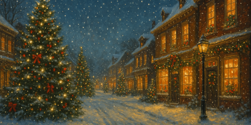 Julegate (This image is AI generated.)