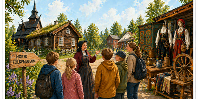 folkemuseum (This image is AI generated.)