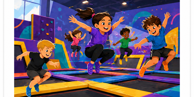 trampolinepark (This image is AI generated.)