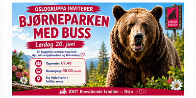 bjørneparken (Dette bildet er generert av KI)
