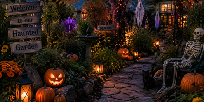 Halloween Frøyas Have (This image is AI generated.)