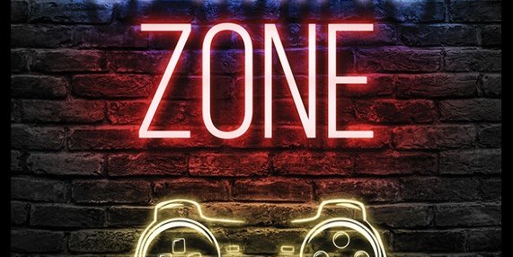 Bilde av neonlys hvor det står GameZone
