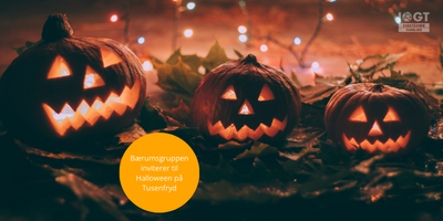 Bærumsgruppen inviterer til Halloween på Tusenfryd