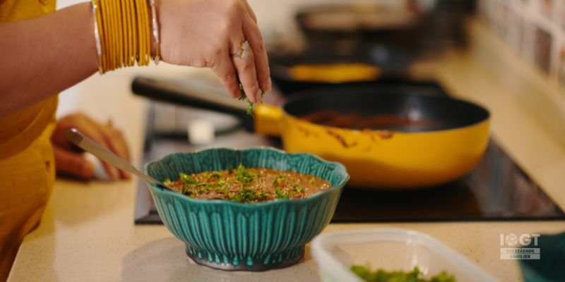 Lager indisk mat (This image is AI generated.)