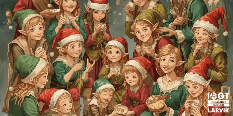 bilder av nisser (Dette bildet er generert av KI)