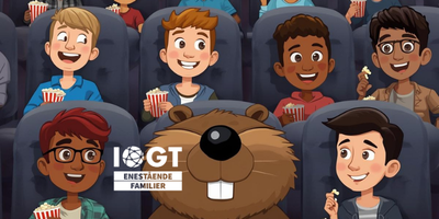 bever (Dette bildet er generert av KI)