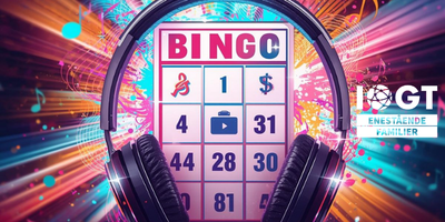 musikkbingo (Dette bildet er generert av KI)