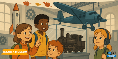 Teknisk museum (Dette bildet er generert av KI)