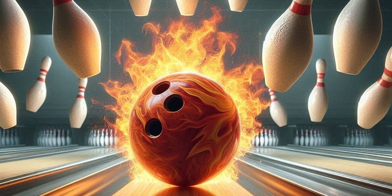 Bowling (Dette bildet er generert av KI)