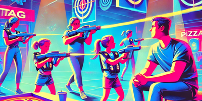 Laser tag (This image is AI generated.)
