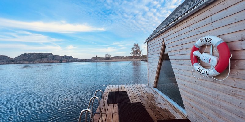 bilde av flyt sauna